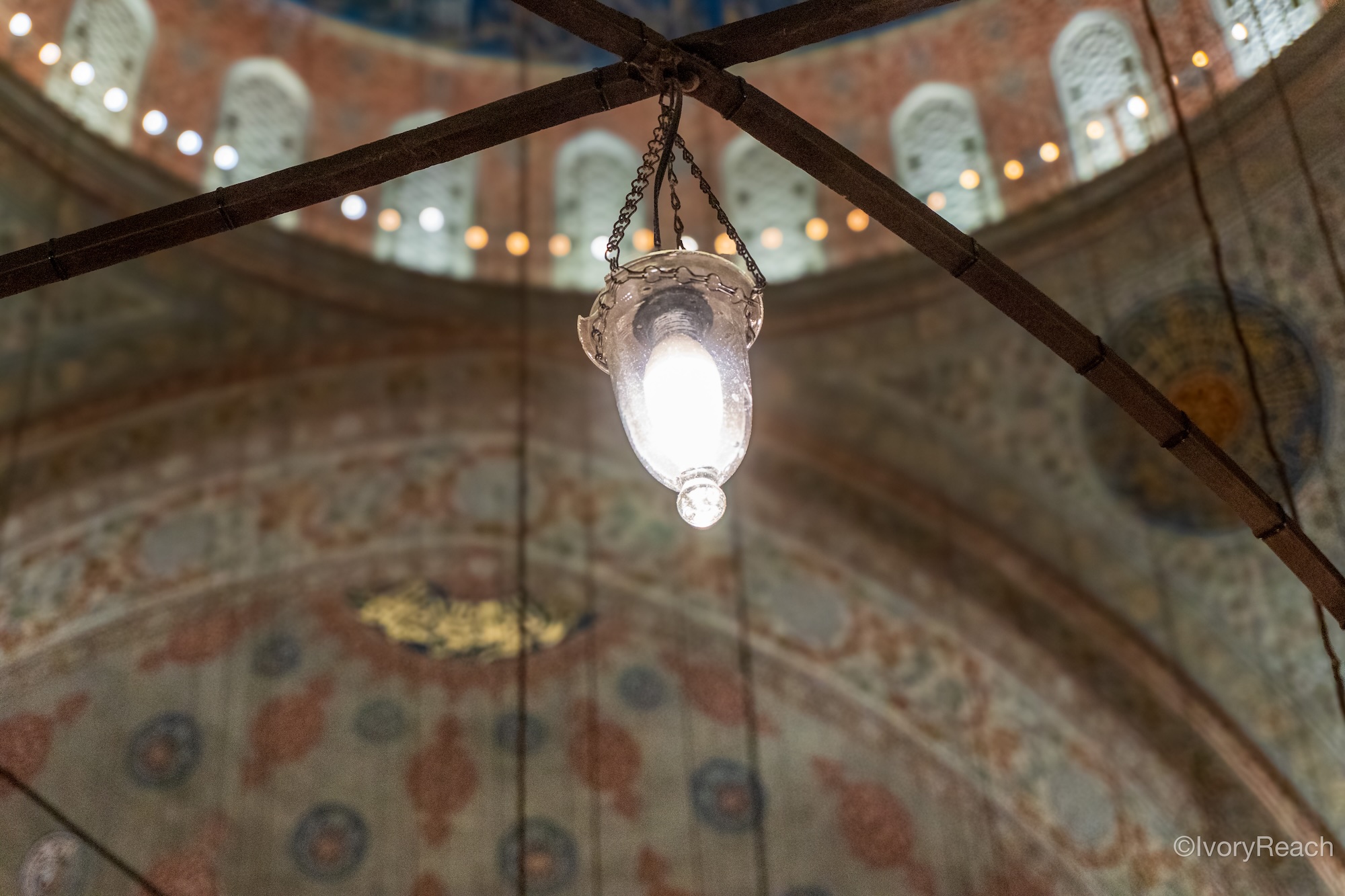 Blue Mosque interior lamp